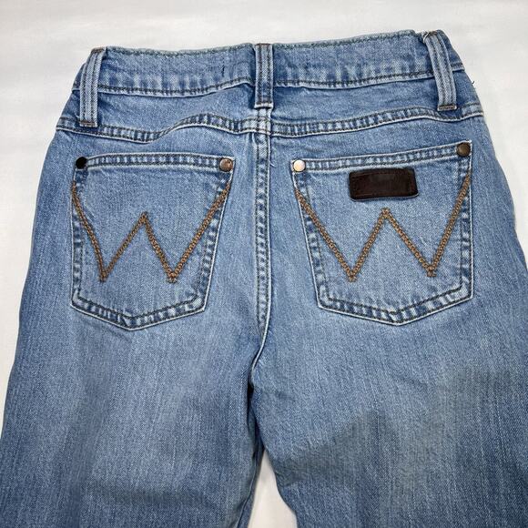 Wrangler Retro® Slim Straight Jeans Boys Size 12 Regular Blue Denim 112335642 - Picture 13 of 13